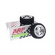 Pneus ARP 1/10 F/R 25mm 5S/Chrom (4 un.)